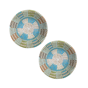 Prix d'usine abordable Tissé à la main PANIER MURAL DÉCOR du Vietnam Matériau naturel, écologique et personnalisable - Product Image 1