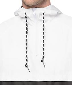 Veste coupe-vent légère pour homme, blanche et noire, fermeture éclair intégrale, prix bas, qualité supérieure, vêtement de mode, respirante - Product Image 4