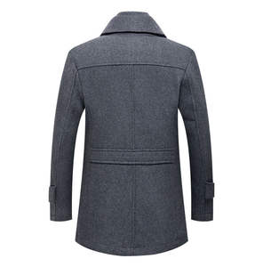 Abrigo Largo de Invierno para Hombre, Grueso, Cálido, Transpirable, de Alta Calidad, con Diseño Reversible de Piel de Oveja, Talla Grande - Product Image 6