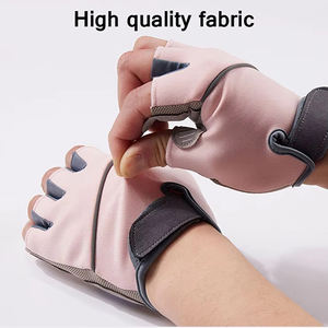 Custom Sport Athletic Workout Fitness Guantes de levantamiento de pesas Guantes de gimnasio para hombres y mujeres entrenamiento de gimnasio - Product Image 4