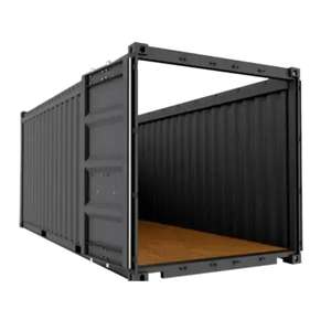 Conteneur à toit ouvert surdimensionné 20 pieds 40 pieds, chargement par le haut, base renforcée, couvercle résistant aux intempéries - Product Image 5