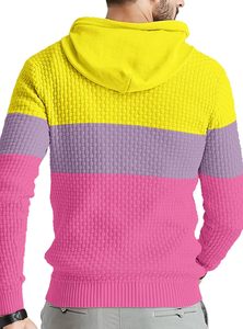 Sudaderas con capucha gruesas de peso pesado en blanco 100% algodón 500 Gsm para hombre - Product Image 5