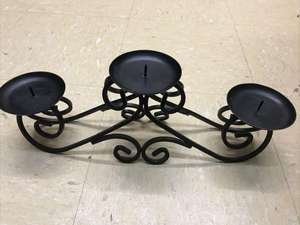 Vintage Wrought <b>Iron</b> Metal Candle Holder Centerpiece Star Shape Design Premium Quality Metal Candle Holder - Product Image 3