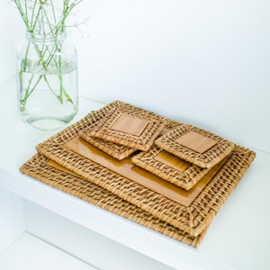 Venta Directa de Fábrica: Manteles Individuales de Ratán Natural, Manteles de Mesa Tejidos a Mano, Artículos de Cocina, Decoración del Hogar, Manteles Aislantes del Calor para Mesas de Comedor - Product Image 1