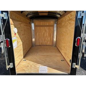 6 \ "Altura añadida 5X8 Remolque de carga cerrado Conveniente remolque utilitario de mano - Product Image 5