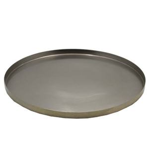 Bulk Order Eco-Friendly Round Iron <b>Plate</b> Black Gold Serving Ware <b>for</b> Valentine's Day <b>Wall</b> Decorative <b>Plate</b> Wholesaler - Product Image 2