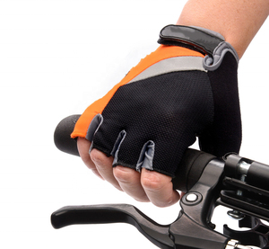 Men's and Women's Half-Finger Cycling Gloves Breathable Design for Training Made in Pakistan for Outdoor Gym Sports - Product Image 2