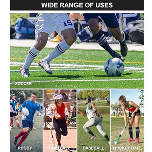 OEM Custom Thin <b>Knee</b>-Length Sports <b>Socks</b> Non-Slip & Breathable Whole Sale Rate - Product Image 6