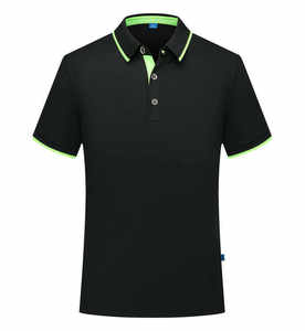 Polos bordados Camiseta para hombre Personalización Algodón Poliéster Polo Venta al por mayor Polo Absorbe la humedad Último - Product Image 2