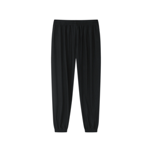 Pantalon court décontracté ERKE pour femme 12225202121-002 Noir Taille mi-haute Fermeture élastique Laine Antibactérien Fraîcheur Culottes Toutes tailles - Product Image 2