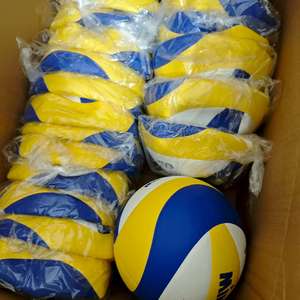 Ballon de volley-ball de plage Mikasa en cuir PU souple, taille officielle 5, pour entraînement, débutants, adultes, utilisation intérieure et extérieure - Product Image 6