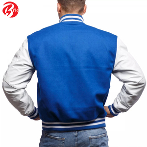 Meilleur prix Qualité personnalisée Adultes Baseball Varsity Jacket Dernière conception Vêtements de mode Cuir respirant pour la saison d'hiver - Product Image 5
