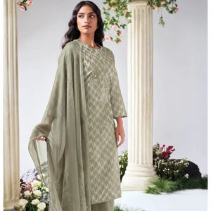 Kameez estampado de algodón Premium con ropa bordada Salwar india y pakistaní para fiestas tarifas al por mayor disponibles - Product Image 1