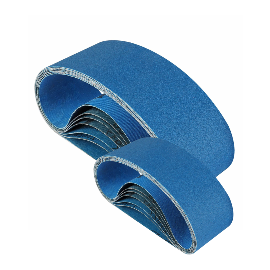 Wholesale Customized Size Zirconia Abrasive Belts High Hardness ODM for Finishing Wood/Steel/Metal CARBO PANEL Sanding Cloth OEM