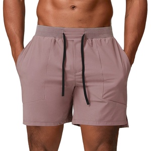 Shorts de sport à taille basse élastique, prix de gros, personnalisables, pour hommes, avec poches latérales, qualité supérieure - Product Image 1