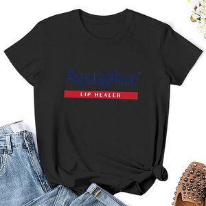 Camiseta para Mujer, Transpirable, Nueva, 100% Algodón, Lisa, Casual, Cuello Redondo, Manga Corta, Estampada - Product Image 3