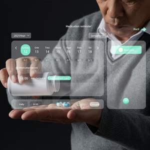 Vercon กระจกมหัศจรรย์ Ai หน้าจอสัมผัสแบบแอนดรอยด์, กระจกอัจฉริยะ WIFI บลูทูธ YouTube <span class=keywords><strong>Spotify</strong></span> พร้อมไฟ LED - Product Image 5