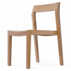 Chaises de salle à manger modernes en bois de teck Empilables Intérieur-Extérieur Café Restaurant Patio Meubles de jardin Vente en gros Chaises en bois Restaurants - Product Image 6