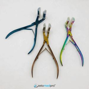 Pinza Profesional para Extensiones de Cabello con Cinta de Queratina al por Mayor, Acero Inoxidable de Grado Quirúrgico de Alta Calidad, Empaquetado en Bolsa, zetomedpro - Product Image 2