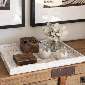 Caja con incrustaciones de hueso personalizada para recuerdos de boda y regalos de invitados de Tradebyd - Product Image 1