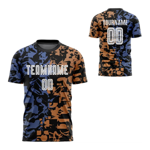 Meilleure Vente Maillot de Foot Homme Personnalisé Haute Qualité 100% Coton Séchage Rapide Léger Respirant Tenue d'Entraînement Sportif - Product Image 2