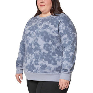 <b>Women</b> <b>Sweatshirt</b> <b>Longline</b> Relaxed Fit Casual Layer Soft Knit Streetwear Comfortable Everyday Pullover - Product Image 3