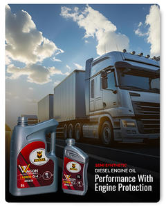 Aceite de Motor Diésel Avana Wagon, Semisintético 20W50 CI4 ACEA E7, Aceite Base de Alta Lubricidad, Lubricante Automotriz para Trabajo Pesado - Product Image 6