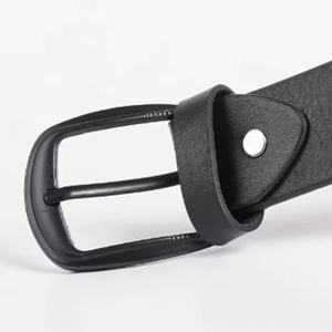 Nuevo cinturón de cuero genuino de piel de vaca ligero de alta calidad para hombres 3,5 cm de ancho hebilla automática para hombres cinturones de lujo para hombres - Product Image 5