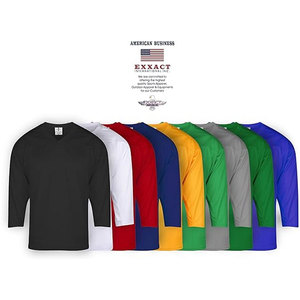 Camiseta de Hockey Bordada Personalizada, Camiseta de Hockey de Equipo de Sarga Económica y Única, Ropa Deportiva para Hombre con Estampado Digital - Product Image 5