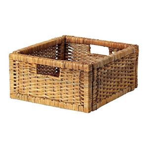 Panier en jacinthe d'eau à structure solide pour un stockage domestique à long terme, offrant résistance et style naturel - Product Image 1