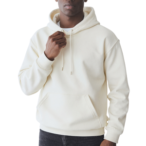 Sudaderas con Capucha Casuales de Felpa Francesa para Hombre, Gruesas, Lisas, con Cordón, Logotipo Personalizado, Algodón, con Relieve - Product Image 1