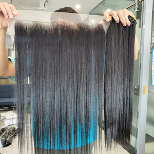 วิกผมเวียดนามแบบซุปเปอร์ดับเบิ้ลดรอน ความยาว 8-30 นิ้ว ผมตรงแบบธรรมชาติ ลอนลึกแบบหลวมๆ คุณภาพสูง ผมเวอร์จินแท้จากเวียดนาม - Product Image 2