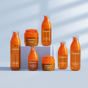 Pet Nhựa 50Ml <span class=keywords><strong>80Ml</strong></span> 100Ml 120Ml 150Ml Nước Hoa Mặt Huyết Thanh Chai Sang Trọng Nhựa Kem Jar Cơ Thể Mỹ Phẩm Chà Container 50G - Product Image 2