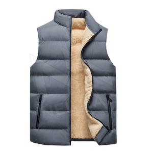 Servicio OEM Popular 100% Poliéster Chaqueta acolchada de invierno Tela de alta calidad Peso ligero Diseño sin mangas al por mayor - Product Image 1