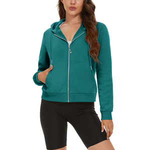 Pas Cher Vente en Gros Logo Personnalisé Pull Polaire Hommes Draw String 100% Coton Polaire Fermeture Éclair Sweats à Capuche pour Femmes - Product Image 3