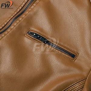 Chaquetas de Cuero de Alta Calidad para Otoño e Invierno, Tallas Grandes, OEM, Bajo MOQ, Gran Venta - Product Image 4