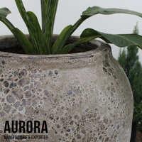 Pots de fleurs en céramique émaillée pour l'extérieur, écologiques, durables, légers, avec trou de drainage, résistants aux intempéries, faits à la main, décoration de jardin et de maison, personnalisables