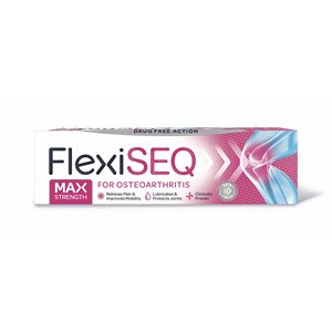 Gel Tópico FlexiSEQ Max Strength 50g Sin Medicamentos, Gel Eficaz para el Alivio del Dolor Articular, Variaciones en el Empaque para Soporte de Ortesis - Product Image 3