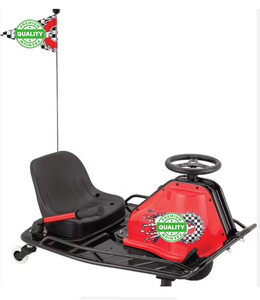 Kart eléctrico Crazy Drift de primera calidad, unisex, para jóvenes, color rojo, el más vendido. Listo para enviar. - Product Image 6