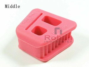 Dental de silicona de boca Prop muerde bloque de goma abridor Retractor 3 unids/pack Pequeño medio grande - Product Image 3