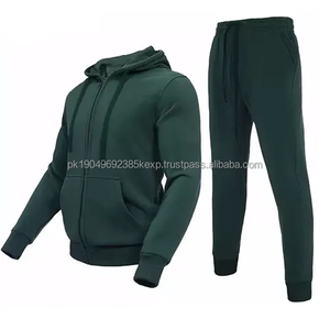 Survêtement pour hommes et femmes, ensemble de survêtement à fermeture éclair intégrale avec votre propre design et logo - Product Image 1