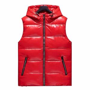 Nouveau design de sweat à capuche à bulles personnalisé veste d'hiver rembourrée pour garder la chaleur veste matelassée unie pour hommes - Product Image 5