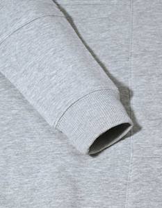 Bon marché, vente en gros sweat-shirt à manches longues avec col brodé et logo design personnalisé ODM unisexe - Product Image 5