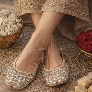 Chaussures Khussa pour femmes, design personnalisé, haute qualité, tendance mode, imprimées, antidérapantes, best-seller, dernier style, couleur et logo personnalisables - Product Image 5