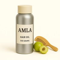 Huile capillaire à l'amla écologique de qualité supérieure, sans alcool, 500 grammes, parfum longue durée pour nourrir le cuir chevelu, renforcer les racines, stimuler la croissance