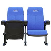 Fauteuil de cinéma avec porte-gobelet et accoudoir pour sièges de salle de cinéma moderne