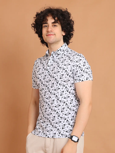 เสื้อยืดคอโปโลแขนครึ่งแขนผ้าฝ้าย100% พรีเมี่ยม, เสื้อยืดอเนกประสงค์ใส่สบายยืดได้สวมใส่สบายพิมพ์ลายดิจิตอล - Product Image 4