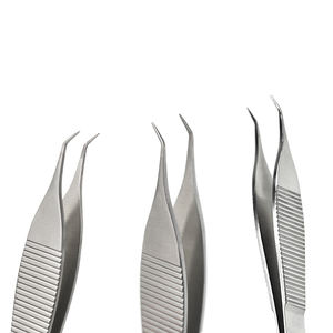 Pinset transplantasi rambut baja tahan karat pinset transplantasi Fue <span class=keywords><strong>Forceps</strong></span> rambut bedah - Product Image 5