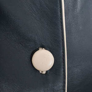 OEM High Quality Women's Breathable <b>Waterproof</b> Windproof Leather Jacket Autumn Casual Outerwear <b>Zipper</b> Fashion Style Plain Dyed - Product Image 6