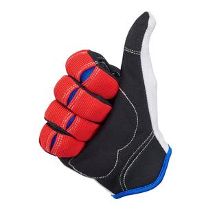 OEM diseño personalizado logotipo Unisex invierno moda Palma guantes piel de oveja Material Color rojo de Pakistán-Venta al por mayor - Product Image 3